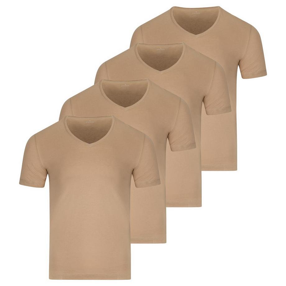 4er Pack Basic - Unterhemd / Shirt Kurzarm