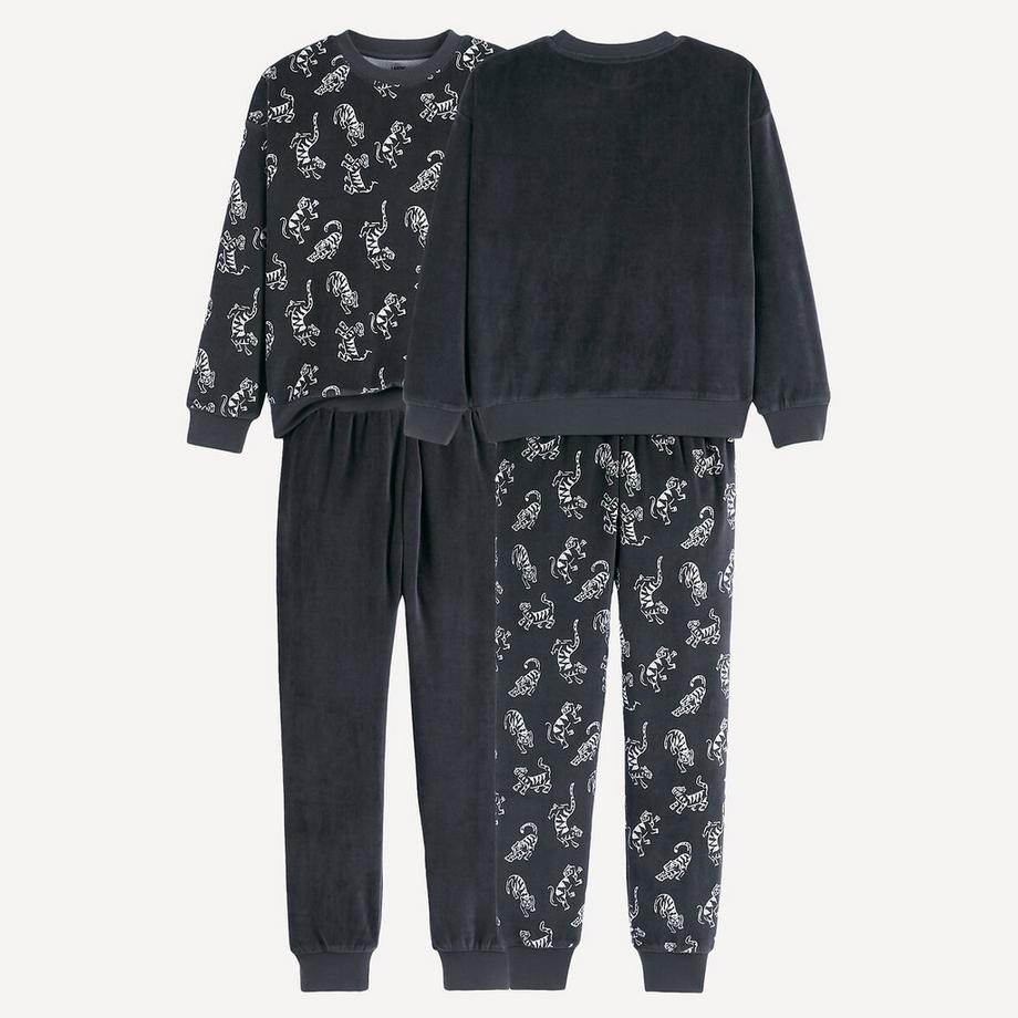 La Redoute Collections  Lot de 2 pyjamas velours 