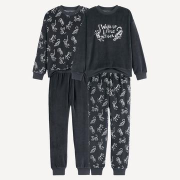Lot de 2 pyjamas velours
