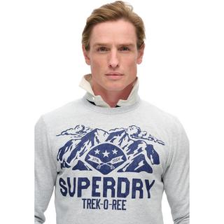 Superdry  daunenjacke lo-fi outdoors graphic crew 