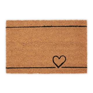 Northio Fußmatte Kokosnuss Herz  