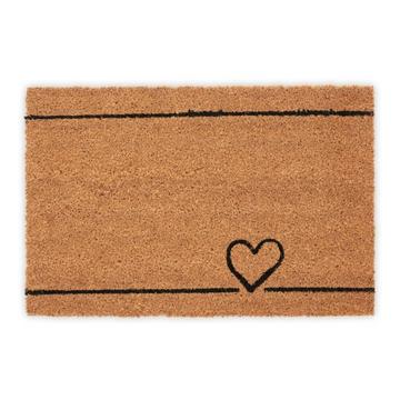 Fußmatte Kokosnuss Herz
