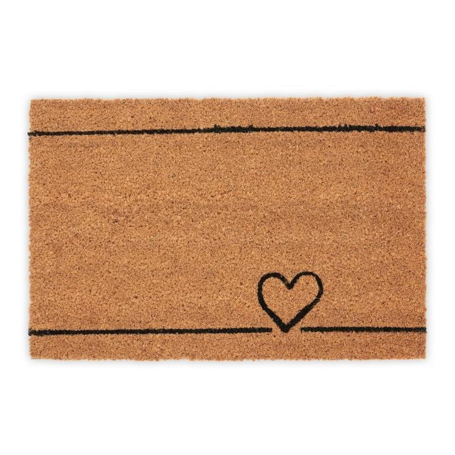 Zerbino a forma di cuore di cocco