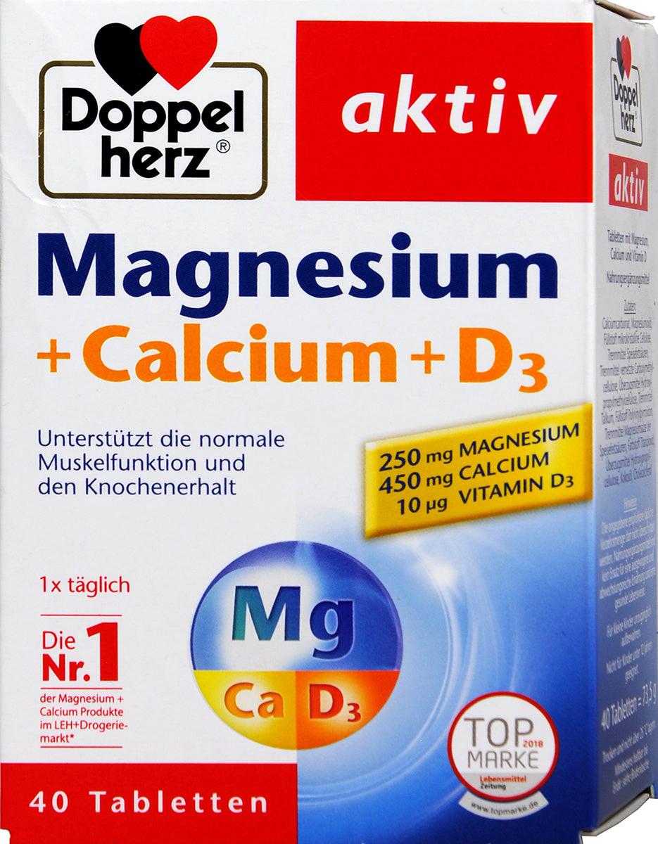 Doppelherz  Magnesium Calcium D3 