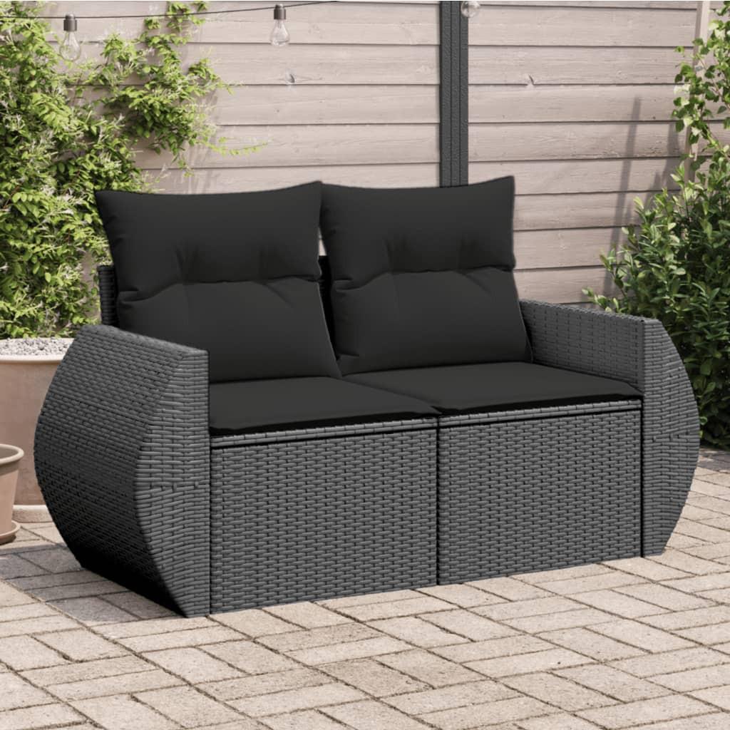 VidaXL Gartensofa poly-rattan  