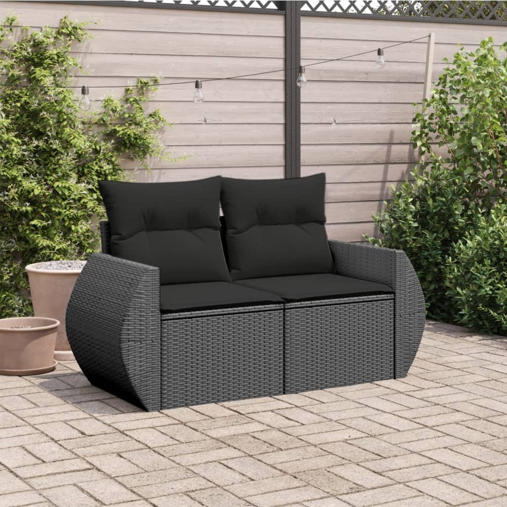 VidaXL Gartensofa poly-rattan  