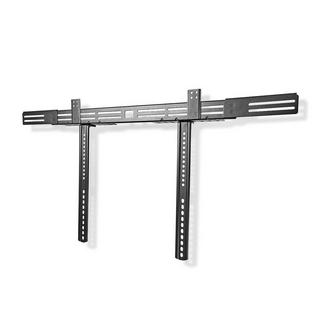 Nedis  Soundbar-Halterung | Kompatibel mit: Universal | Angeschlossen an den Fernseher | 10kg | Tiefeneinstellung | Stahl | Schwarz 