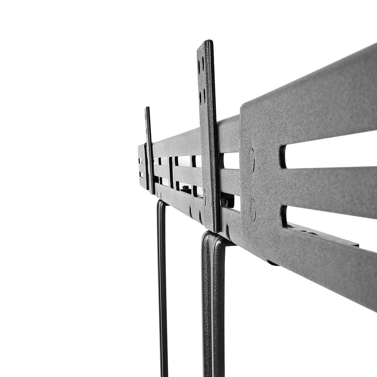 Nedis  Soundbar-Halterung | Kompatibel mit: Universal | Angeschlossen an den Fernseher | 10kg | Tiefeneinstellung | Stahl | Schwarz 