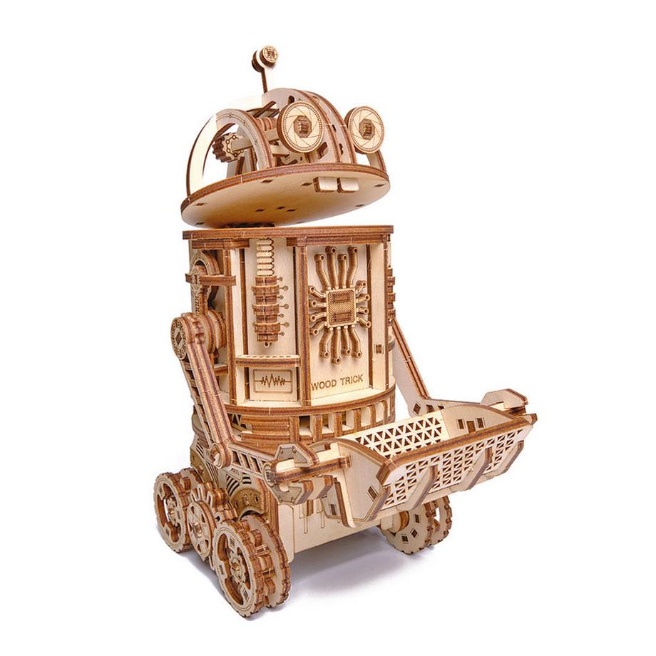 Wood Trick  Weltraumschrott-Roboter - 3D Holzbausatz 