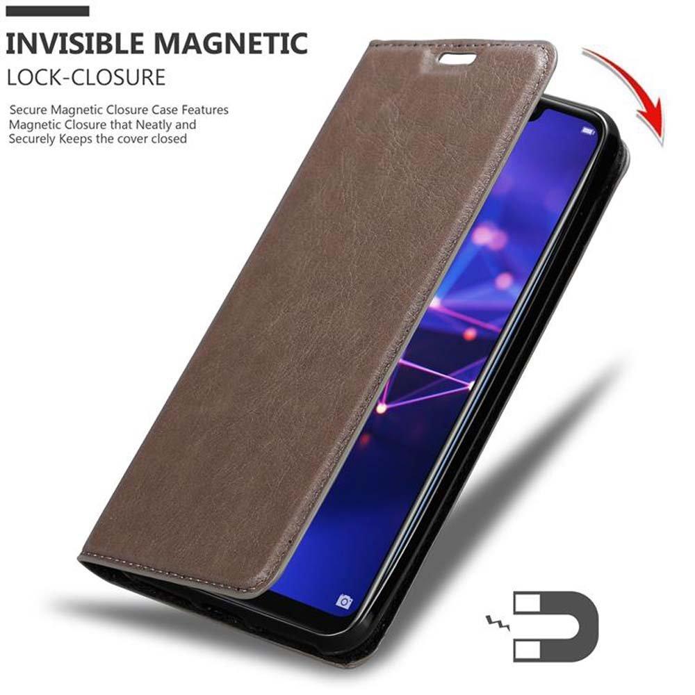 Cadorabo  Housse compatible avec Huawei MATE 20 LITE - Coque de protection avec fermeture magnétique, fonction de support et compartiment pour carte 