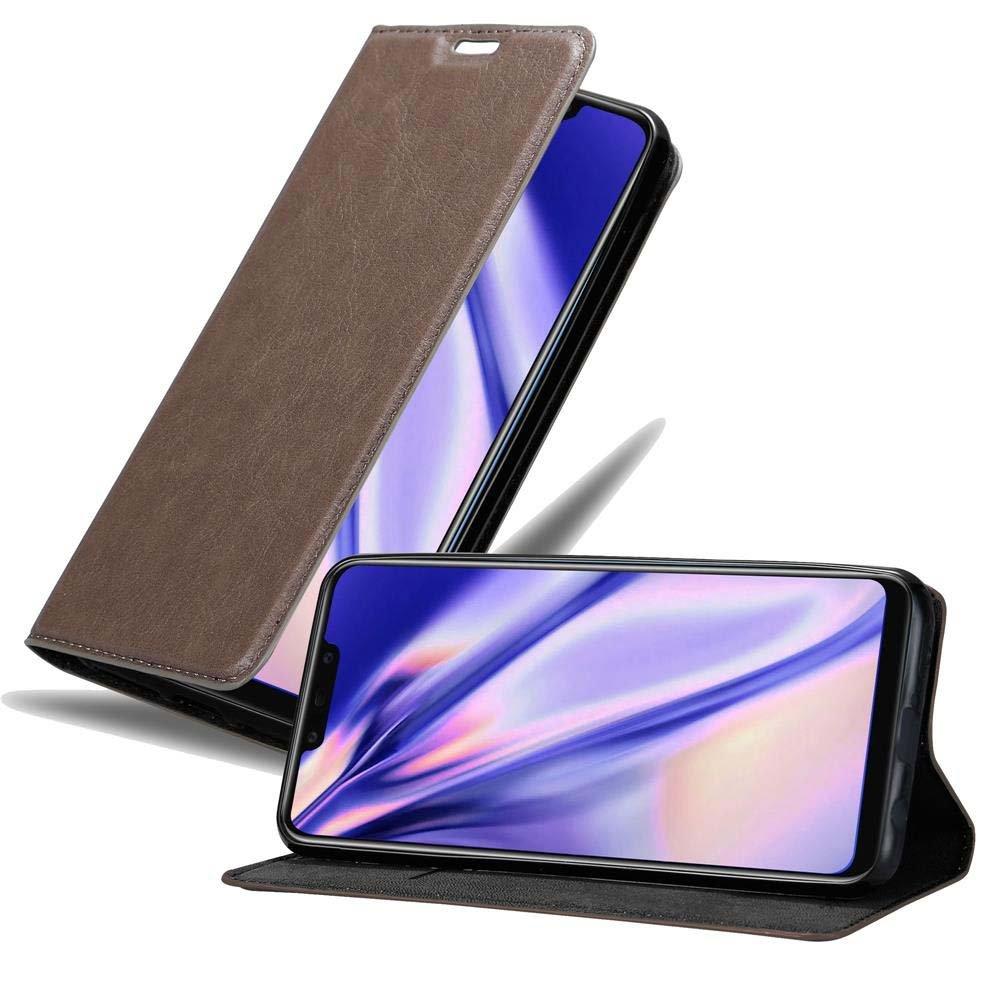 Cadorabo  Housse compatible avec Huawei MATE 20 LITE - Coque de protection avec fermeture magnétique, fonction de support et compartiment pour carte 