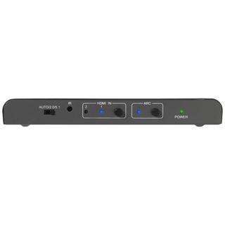 SpeaKa Professional  2x1 4K60Hz HDMI Switch mit ARC und Audio-Extraktion 