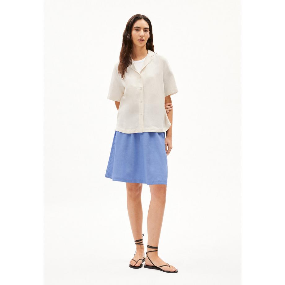 ARMEDANGELS Maaite Lino Kurzarm Bluse  