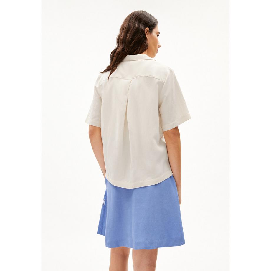 ARMEDANGELS Maaite Lino Kurzarm Bluse  