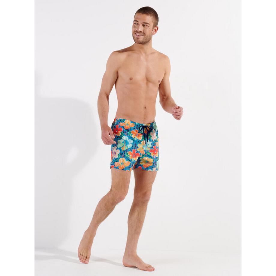 HOM Short de bain Oleander Imprimé Floral  