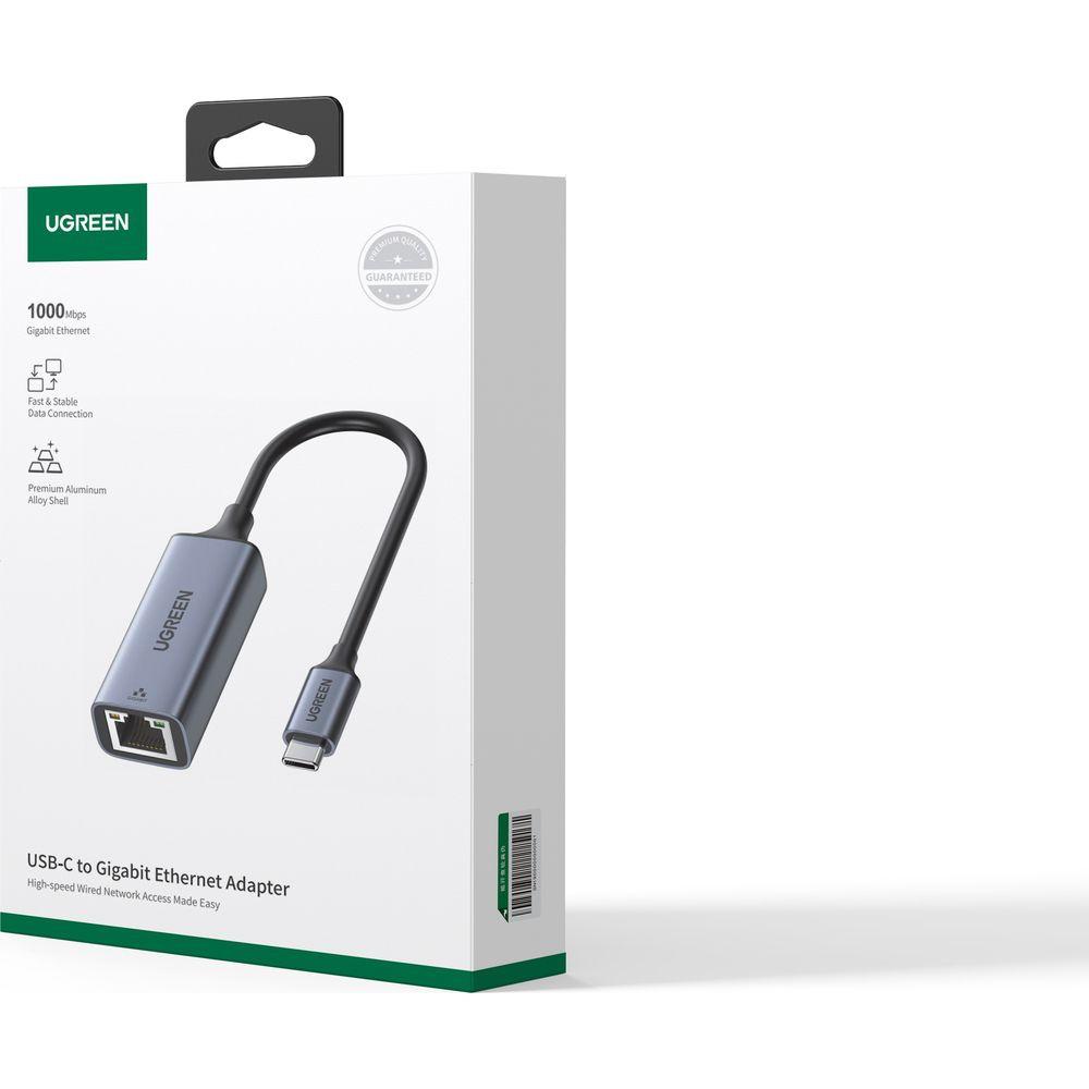 UGREEN  Adaptateur Ethernet Ugreen USB-C vers 10/100/1000M 