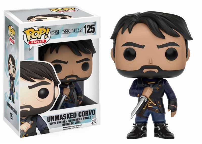 Funko  Dishonored POP! Games Vinyl Figur Corvo Unmasked 