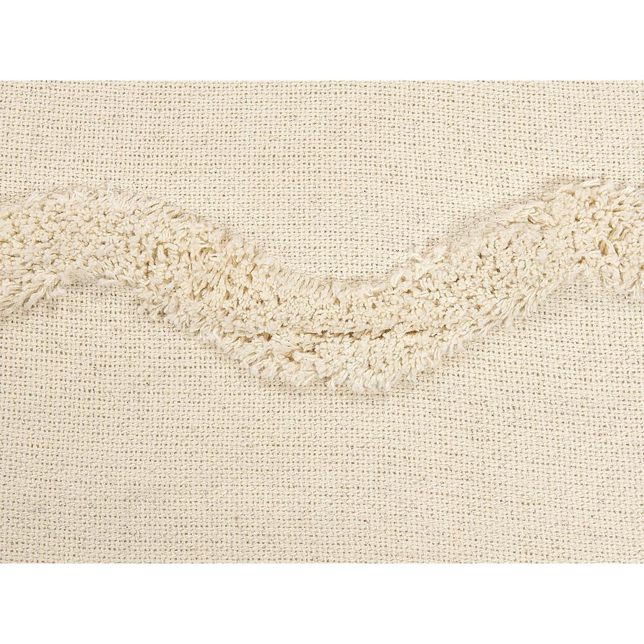 Beliani Boho Khari Baumwoll Kuscheldecke  