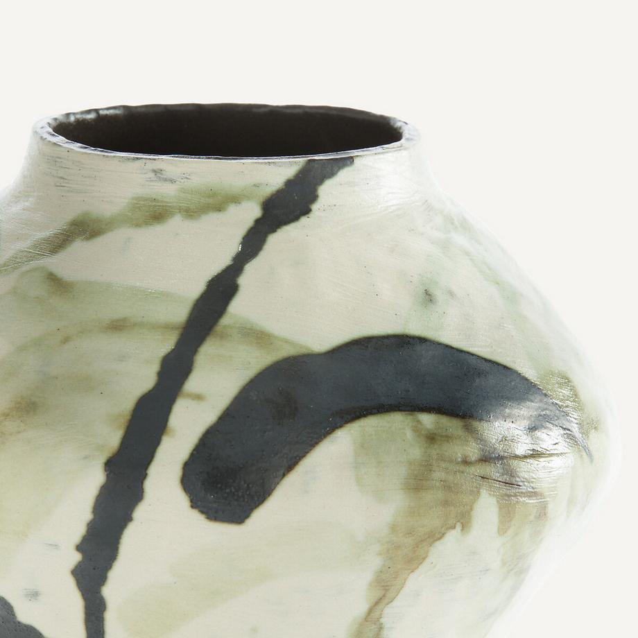 AM.PM Vase Artelo aus gefleckter Keramik  