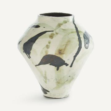 Vase Artelo aus gefleckter Keramik