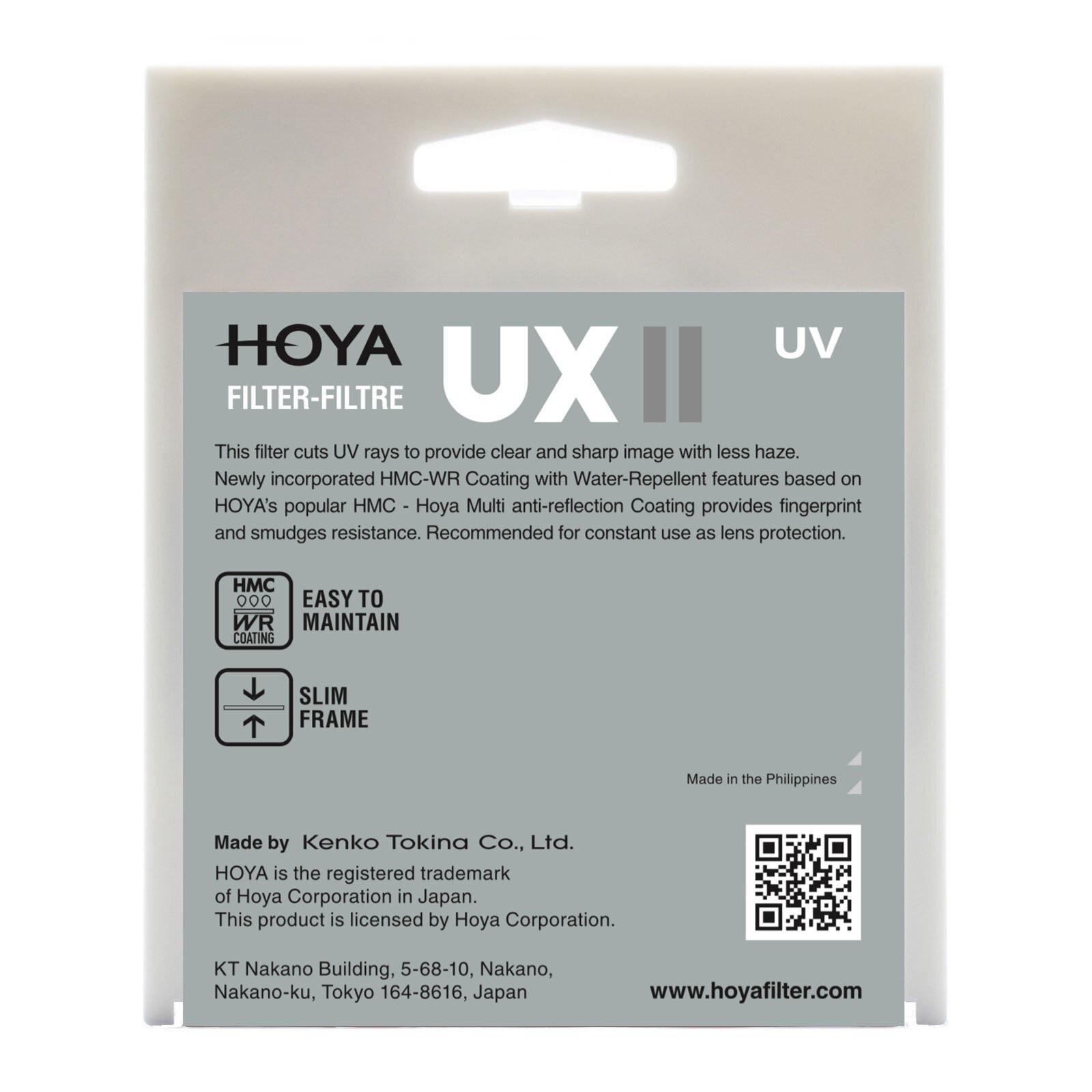 Hoya  Hoya UX II UV Filtre de caméra ultraviolet 7,7 cm 