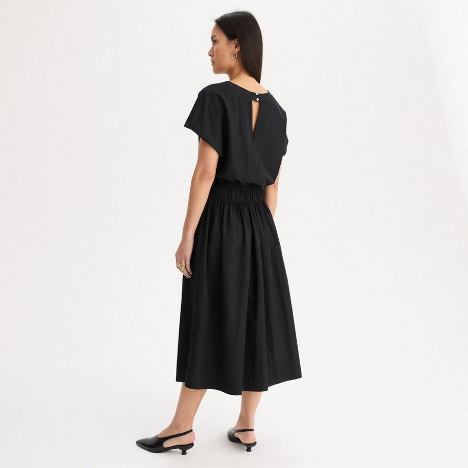 La Redoute Collections Abito Midi Scollo a V Maniche Corte  