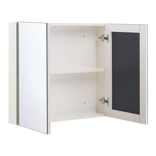 Beliani Armoire de toilette murale en Contreplaqué Traditionnel NAVARRA  