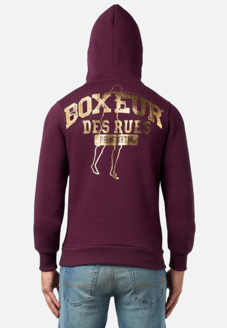 BOXEUR DES RUES  Sweat à capuche Hoodie Sweatshirt 