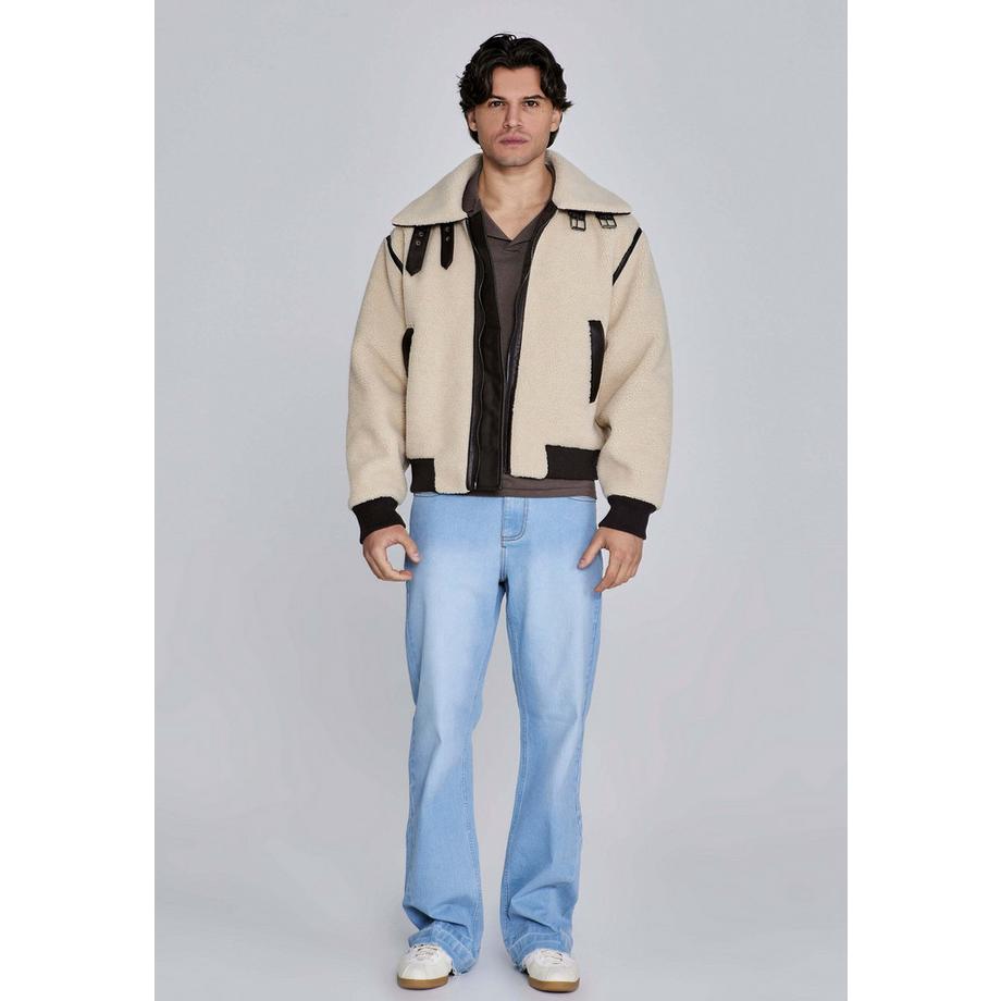 Sik Silk Giubbotto bomber Sherpa  