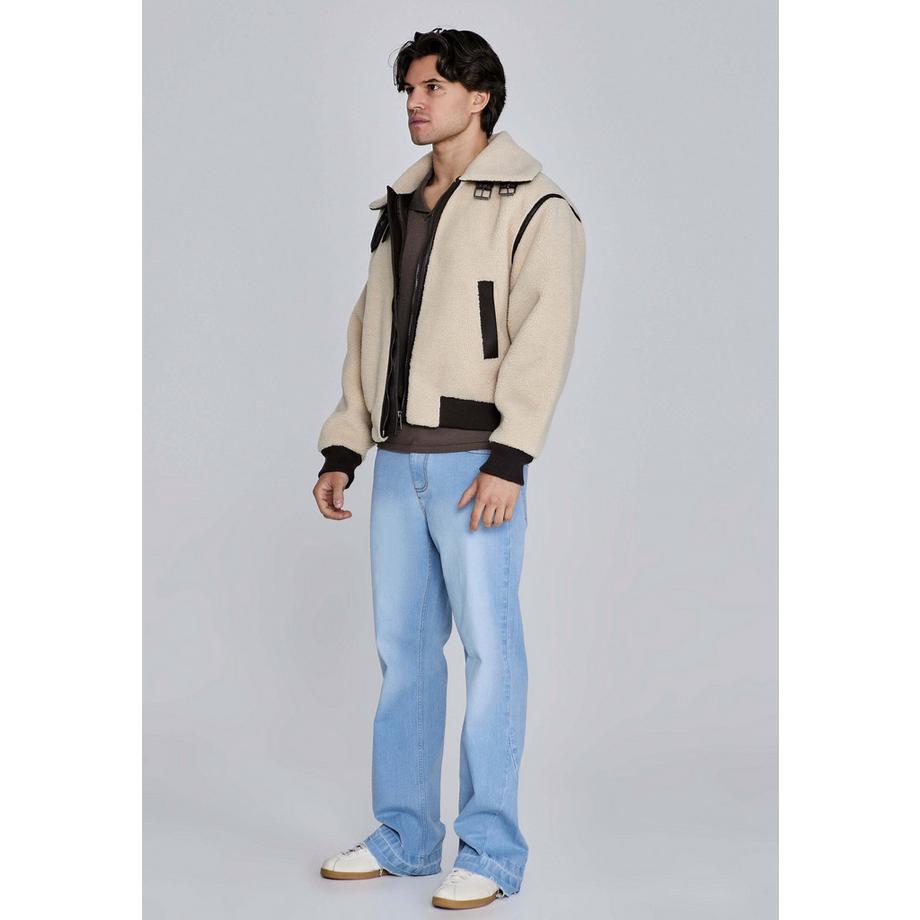 Sik Silk Giubbotto bomber Sherpa  