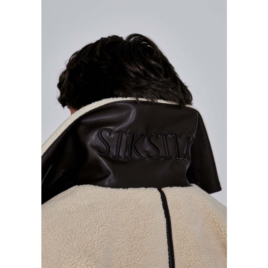 Sik Silk Giubbotto bomber Sherpa  