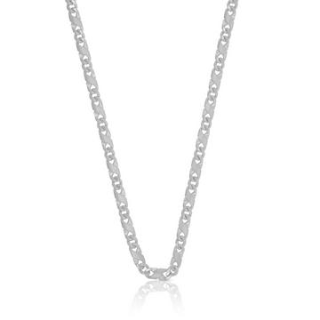 Collier 8er-Kette Weissgold 750, 3.3mm, 42cm
