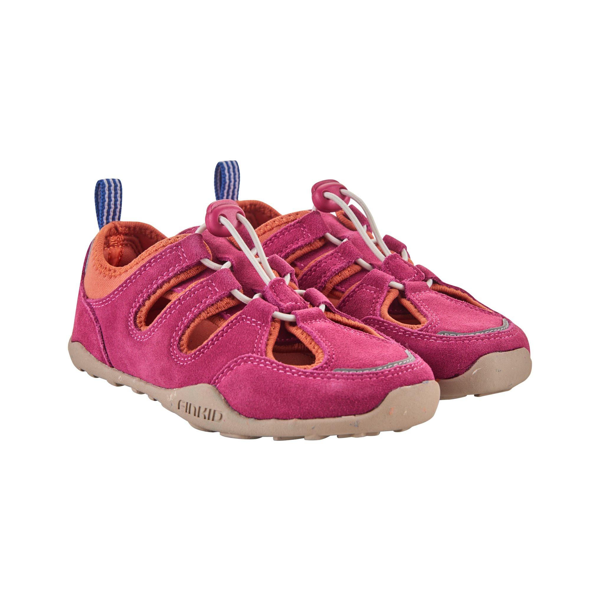 Finkid  Barfusssandalen Sankari raspberry/fox 