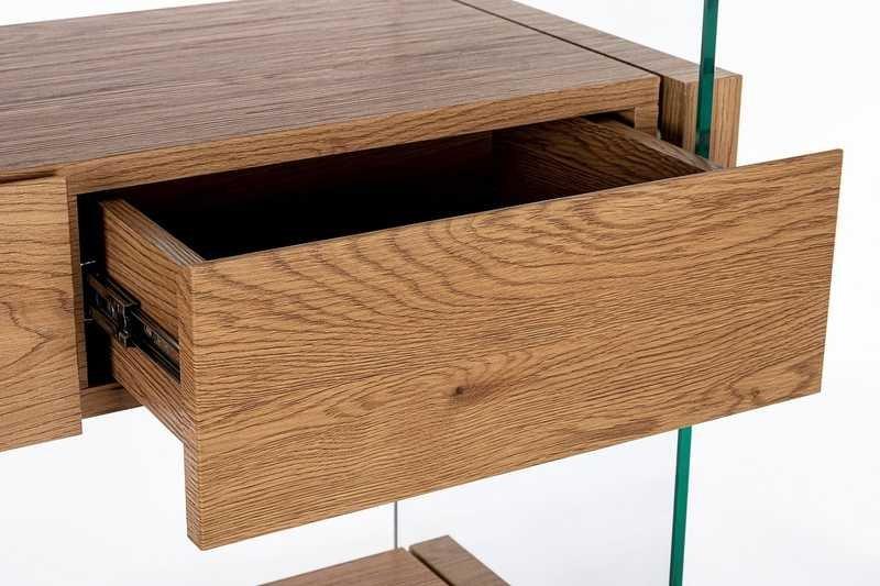 mutoni Libreria Linea Legno nera 90x39x180  