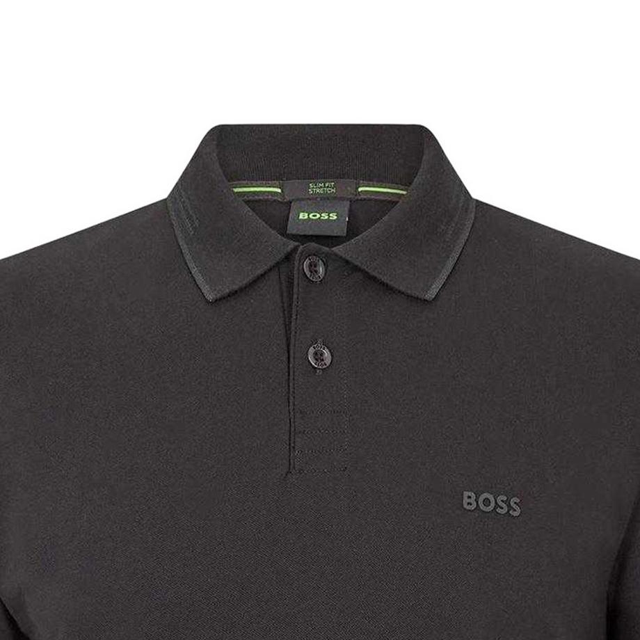 BOSS Maglietta Polo Paul con Strisce a Contrasto  