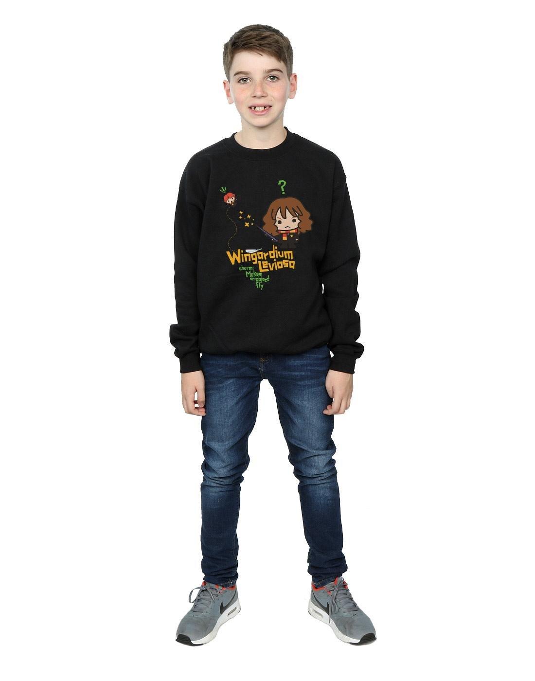 HARRY-POTTER  Wingardium Leviosa Sweatshirt 