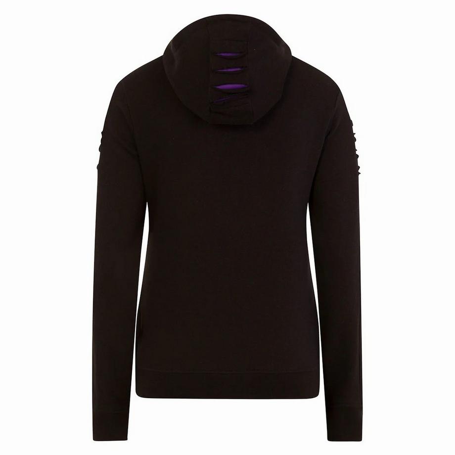 Spiral  Cattitude Felpa Con Cappuccio Strappato 