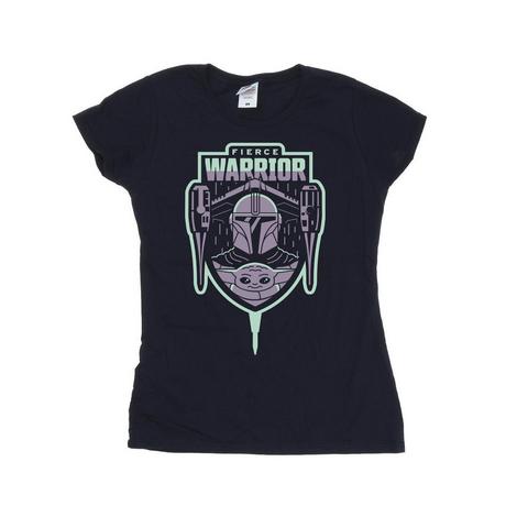 STAR WARS  Tshirt THE MANDALORIAN FIERCE WARRIOR 