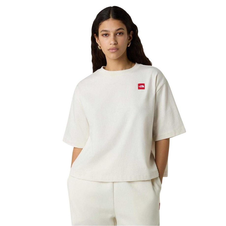 THE NORTH FACE T-Shirt Coupe Boxy avec Logo  