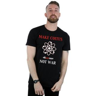 The Big Bang Theory  Tshirt MAKE COITUS NOT WAR 