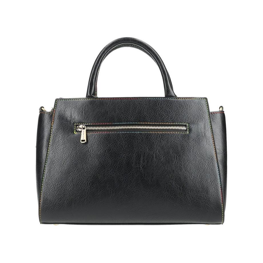 Laura Vita Satchel à Imprimé Floral avec Poignée Supérieure  