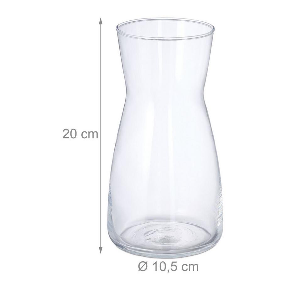 Northix Blumenvase aus Glas  