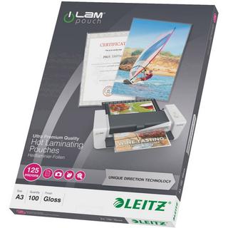 Leitz  Pellicola per plastificazione DIN A3 125 micron lucida 100 pz. 