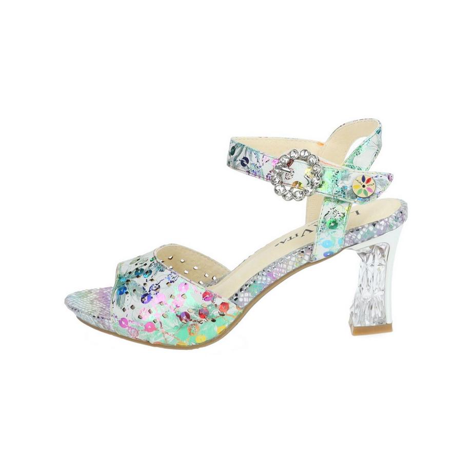 Laura Vita Nino 01 Sandales à motif floral  