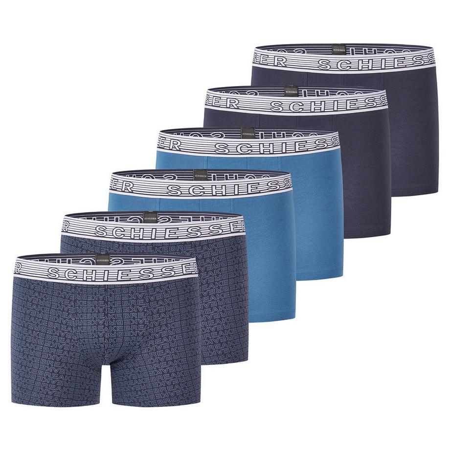 6er Pack Teens Boys 95/5 Organic Cotton - Shorts / Pants