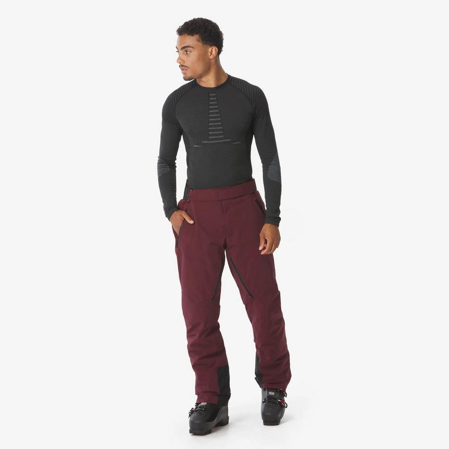 QUECHUA  Wasserdichte Skihose , SKP 900, weinrot 
