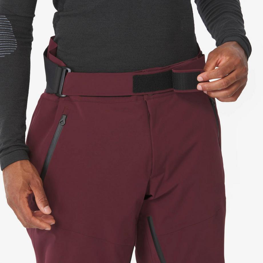 QUECHUA  Wasserdichte Skihose , SKP 900, weinrot 