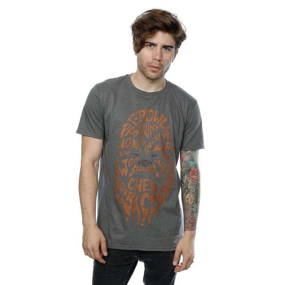 STAR WARS Star Wars Chewbacca Grafikdruck T-Shirt  