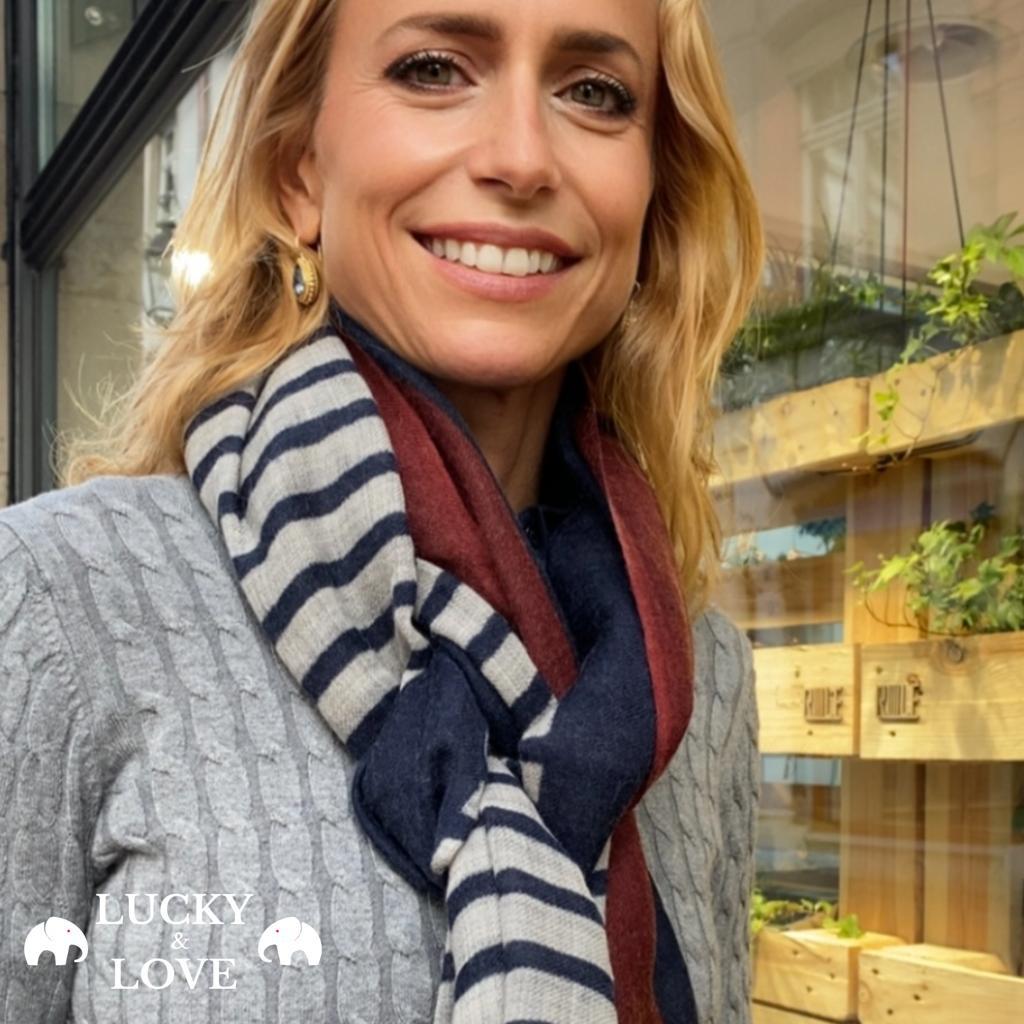 LUCKY & LOVE Pumora Merino Schal  