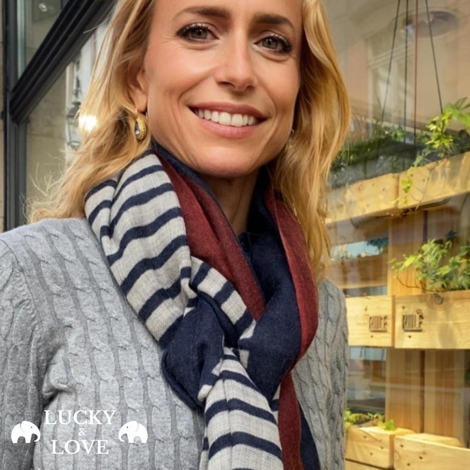 LUCKY & LOVE Pumora Merino Schal  